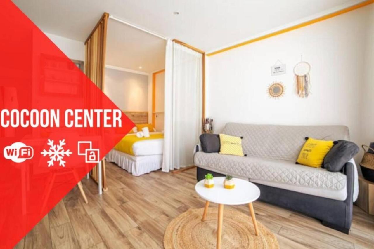 Cocoon Center - Rue D'Antibes - 200M Plage- Clim - Wifi - Unique Канни Екстер'єр фото