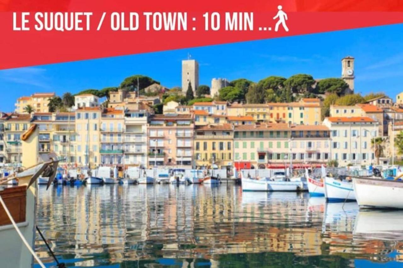 Cocoon Center - Rue D'Antibes - 200M Plage- Clim - Wifi - Unique Канни Екстер'єр фото