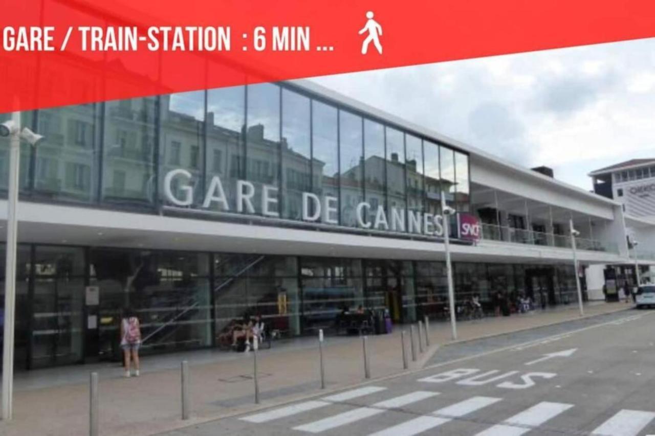Cocoon Center - Rue D'Antibes - 200M Plage- Clim - Wifi - Unique Канни Екстер'єр фото